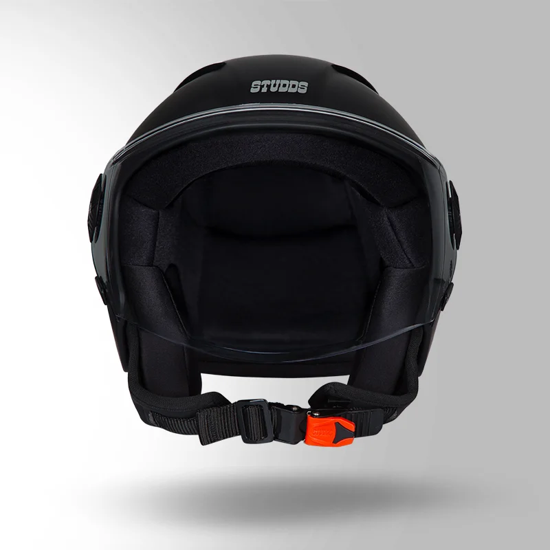 OPEN FACE HELMET VOGUE MATT BLACK