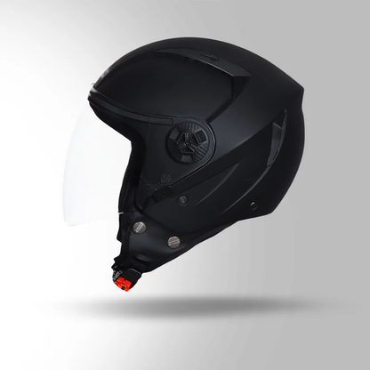 OPEN FACE HELMET VOGUE MATT BLACK