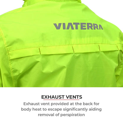 ViaTerra B100 Motorcycle Rain Jacket