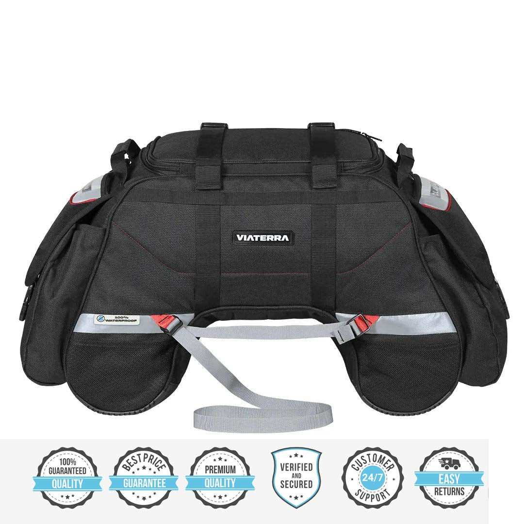 ViaTerra Claw 100% Waterproof motorcycle tailbag Universal