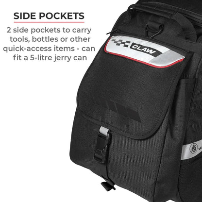 ViaTerra Claw 100% Waterproof motorcycle tailbag Universal