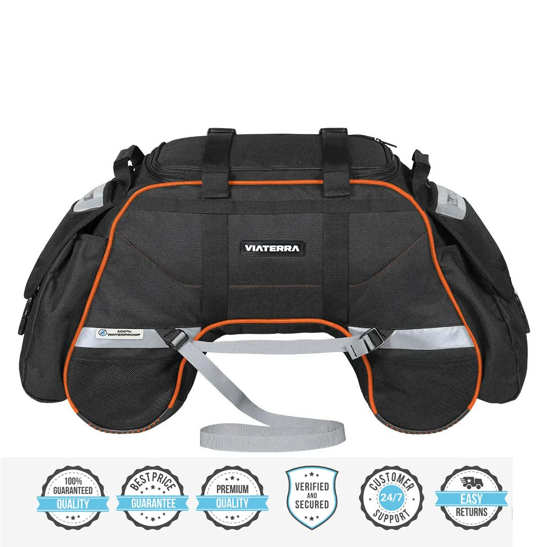 ViaTerra Claw 100% Waterproof motorcycle tailbag Universal