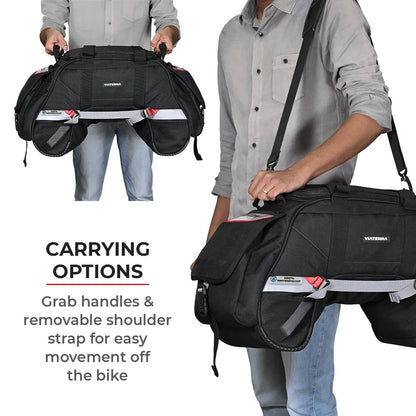 ViaTerra Claw Mini 100% Waterproof motorcycle tailbag Universal