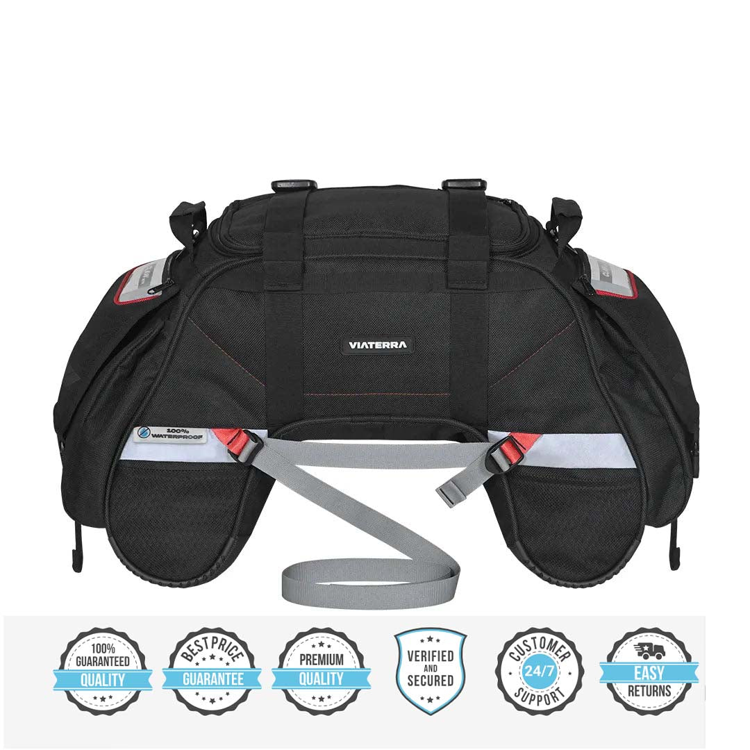 ViaTerra Claw Mini 100% Waterproof motorcycle tailbag Universal