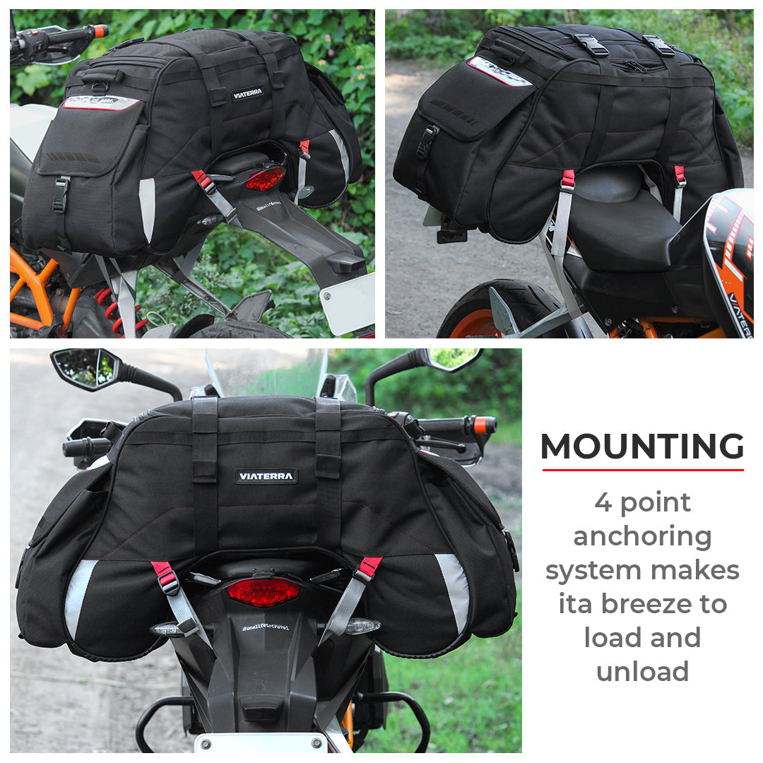 VIATERRA CLAW UNIVERSAL MOTORCYCLE TAILBAG