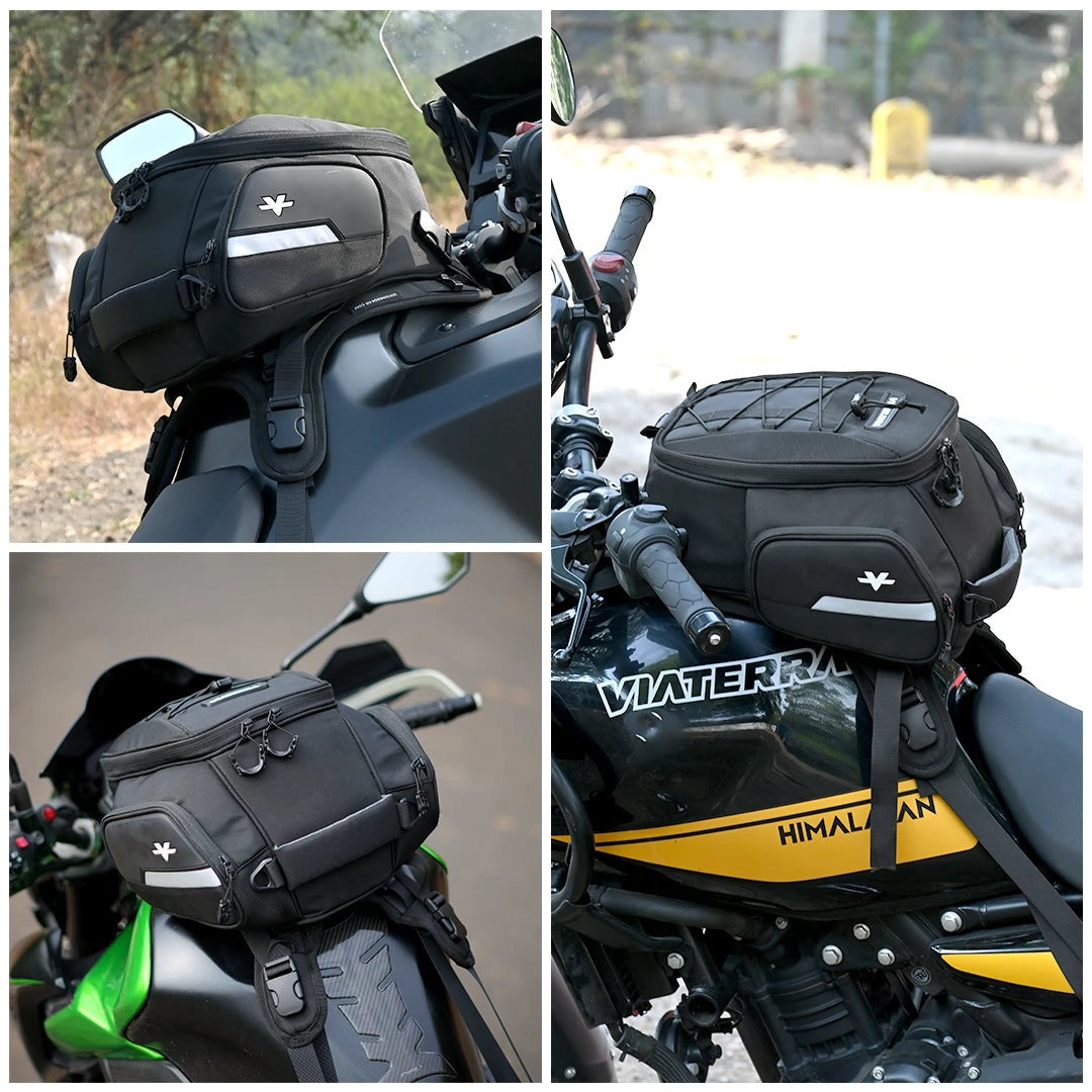 ViaTerra Viper Pro Motorcycle Tank Bag Universal