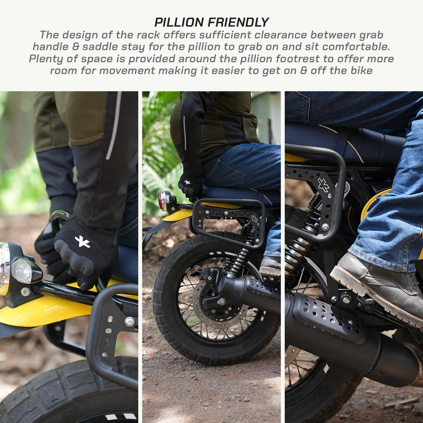 Viaterra Saddlebag Rack For Royal Enfield Bear 650