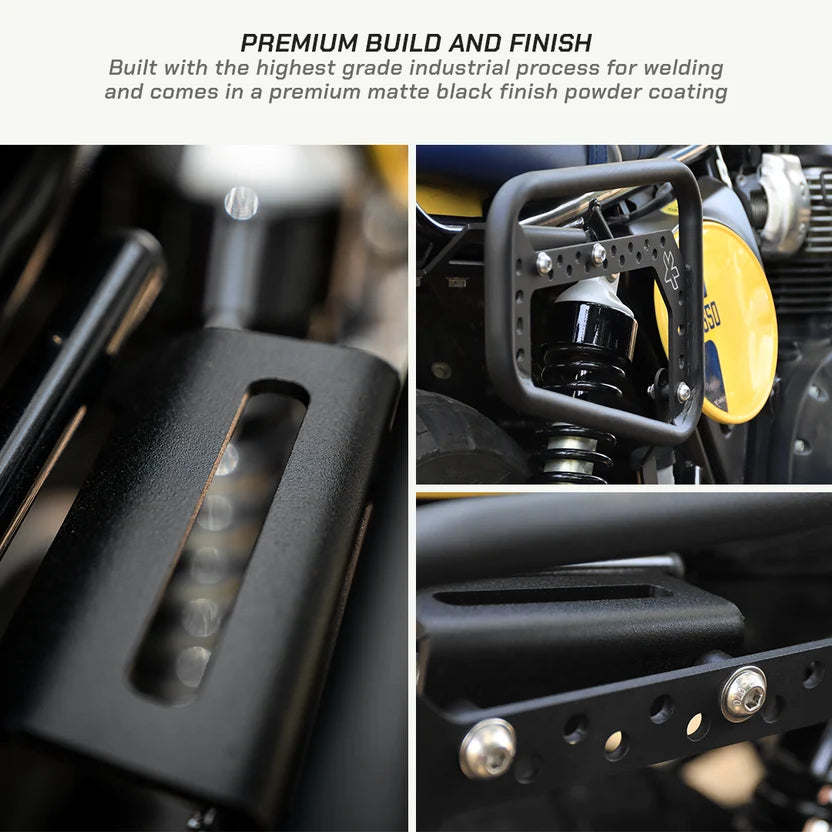 Viaterra Saddlebag Rack For Royal Enfield Bear 650