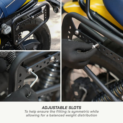 Viaterra Saddlebag Rack For Royal Enfield Bear 650