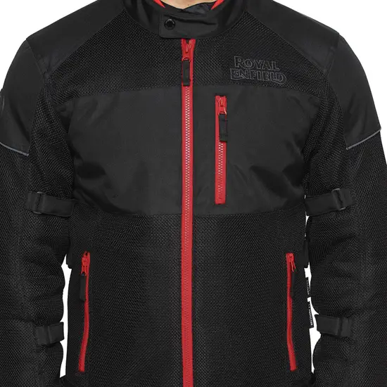 ROYAL ENFIELD WINDFARER RIDING JACKET BLACK