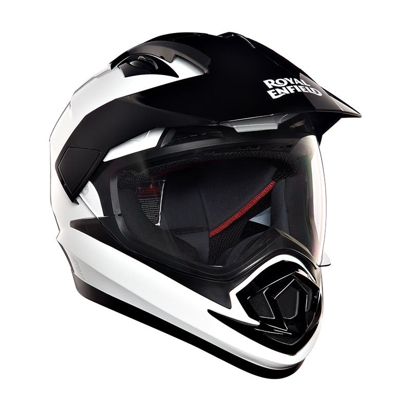ROYAL ENFIELD ESCAPADE HELMET WITH CLEAR VISOR