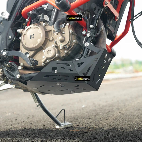 MOTO TORQUE ENGINE GUARD / SUMP GUARD WITH FITTINGS FOR XPULSE 210