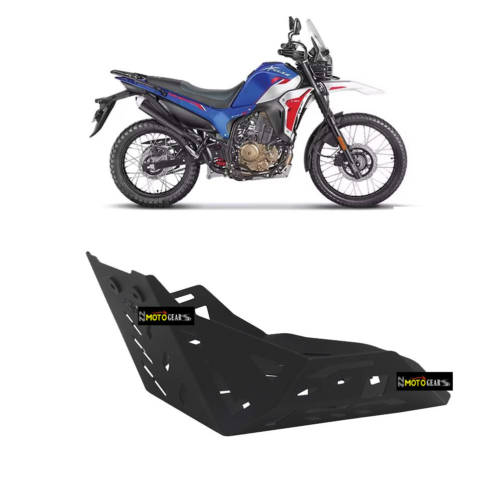 MOTO TORQUE ENGINE GUARD / SUMP GUARD WITH FITTINGS FOR XPULSE 210