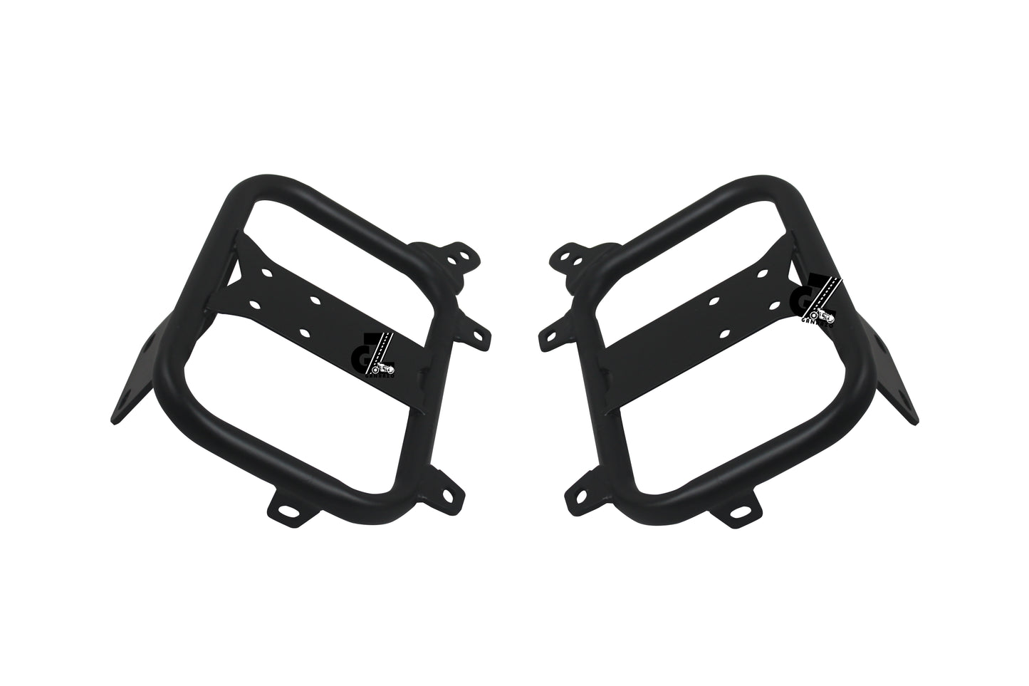 Black Saddle Stay Pair Right & Left Compatible with Royal Enfield Bear 650