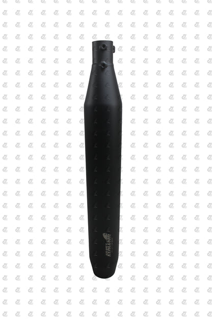 Silver Stallion Performance Ranger Black Exhaust Silencer For BSA Goldstar 650