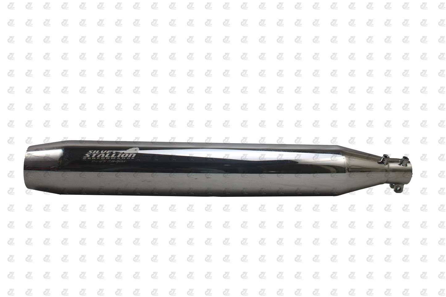 Silver Stallion Performance Ranger Exhaust Silencer Silver For BSA Goldstar 650