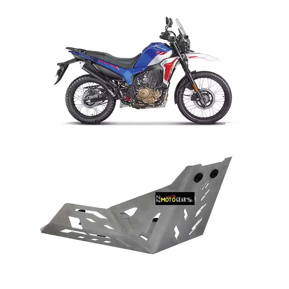 MOTO TORQUE ENGINE GUARD ALUMINIUM WITH FITTINGS FOR XPULSE 210