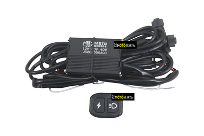 FOG LIGHT DK16 HIGH POWER FOR UNIVERSAL MOTORCYCLE