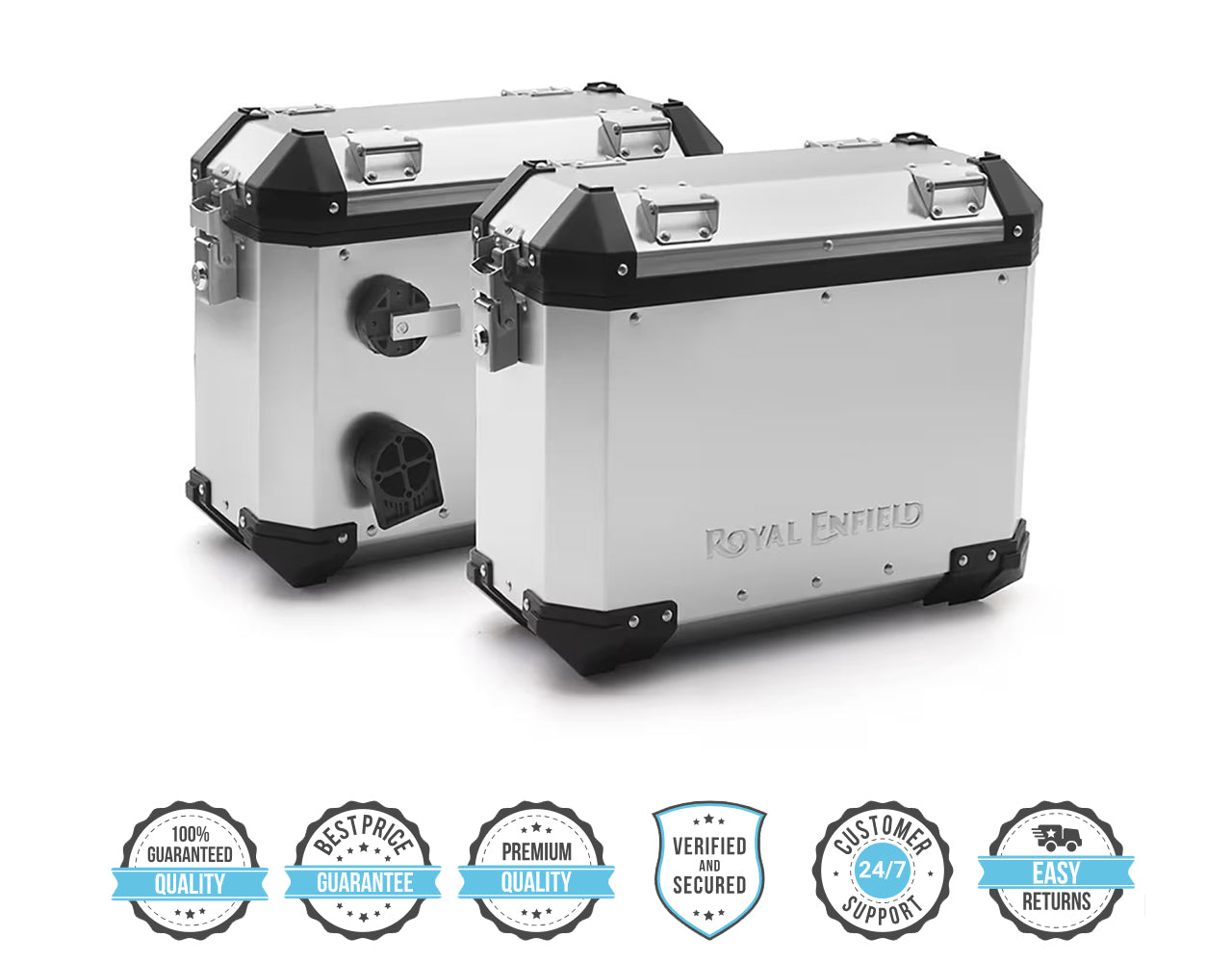 Royal Enfield Silver Adventure Panniers