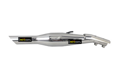 Silver Stallion Performance Drift Silencer Exhaust Silver For Honda CB350