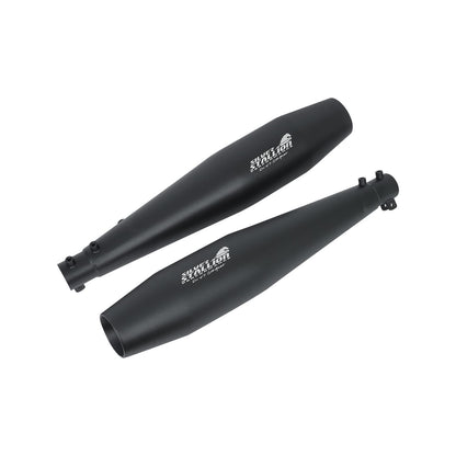 Silver Stallion Performance Silencer Exhaust Matt Black For Interceptor & Continental GT 650 TWIN
