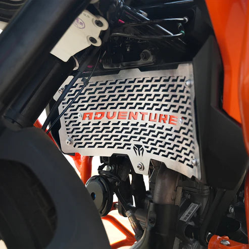 MOTO TORQUE RADIATOR GUARD (SS) FOR KTM 250/390 Adventure/Adventure X 2025