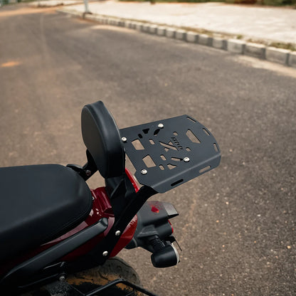 MOTO TORQUE BACK CARRIER WITH BACK REST For HARLEY 440X