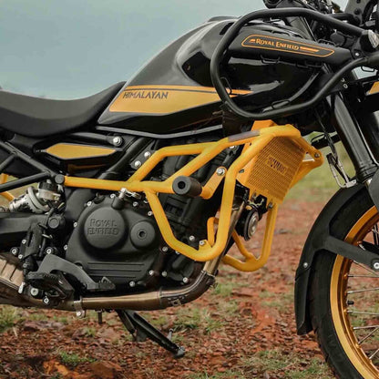 MOTO TORQUE PANTHER CRASH GUARD (Yellow) FOR NEW HIMALAYAN 450