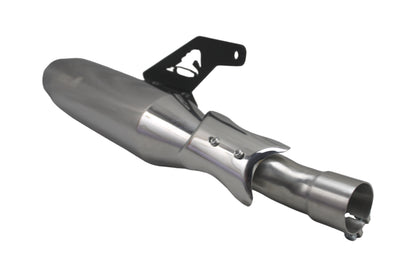 Silver Stallion Performance Silencer Exhaust (BLAZE) SILVER For Triumph speed 400/ Scrambler 400X/T4/ Scrambler 400XC
