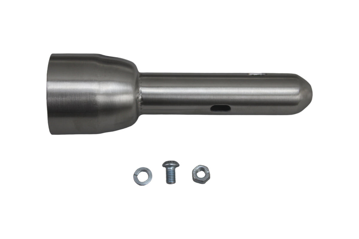 Silver Stallion Performance Silencer Exhaust (BLAZE PLUS) BRUSHED For Triumph speed 400/T4 & Scrambler 400x/XC