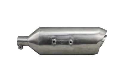 Silver Stallion Performance Silencer Exhaust (BLAZE PLUS) BRUSHED For Triumph speed 400/T4 & Scrambler 400x/XC