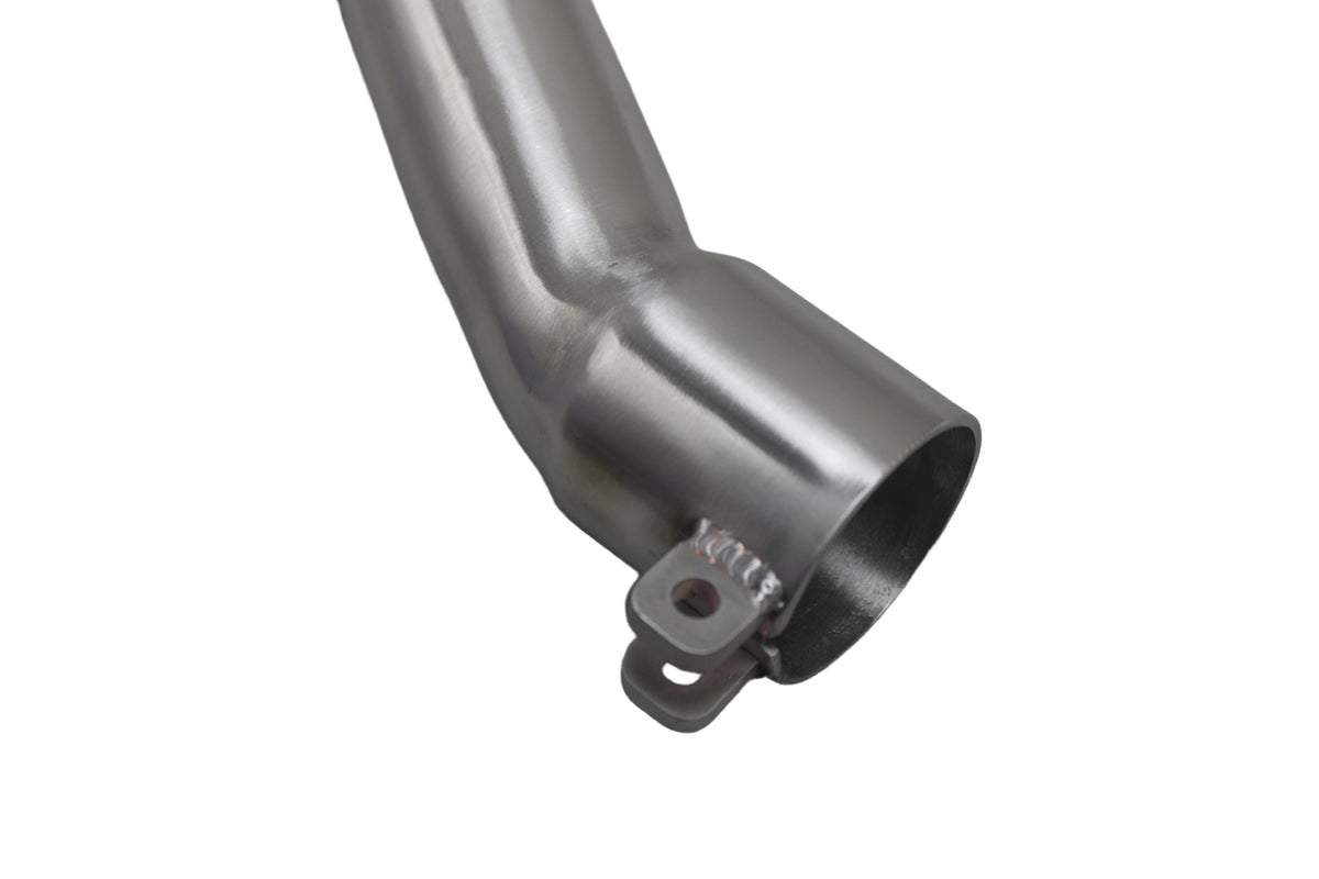 Silver Stallion Performance Silencer Exhaust (BLAZE PLUS) BRUSHED For Triumph speed 400/T4 & Scrambler 400x/XC
