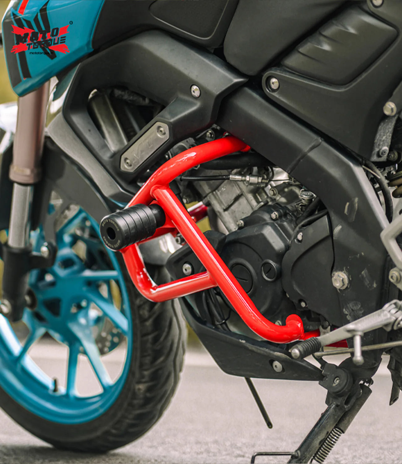 Moto Torque ALPHA Crash Guard v2.0 (RED)  For Yamaha MT-15
